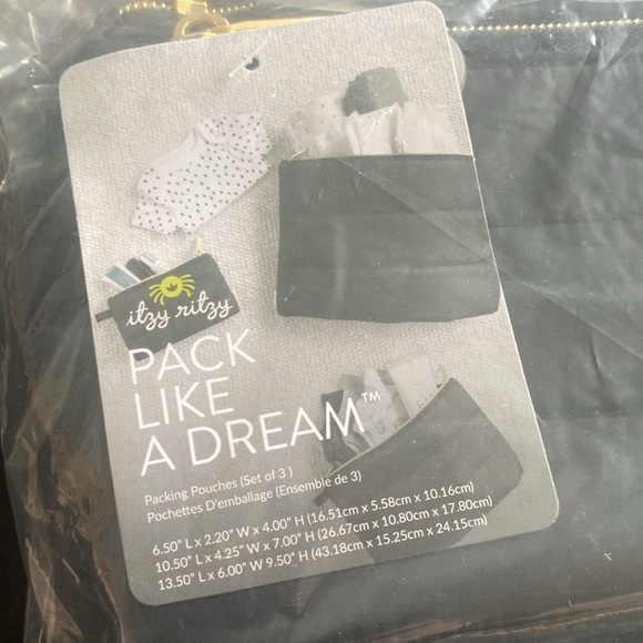 NEW 2 Itzy Ritzy Pack Like a Dream Pouches - Picture 7 of 9